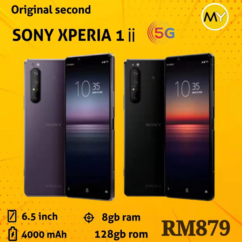 Sony Xperia 1 ii (5G) Xperia 5 ii 8GB RAM+ 128GB ROM (original