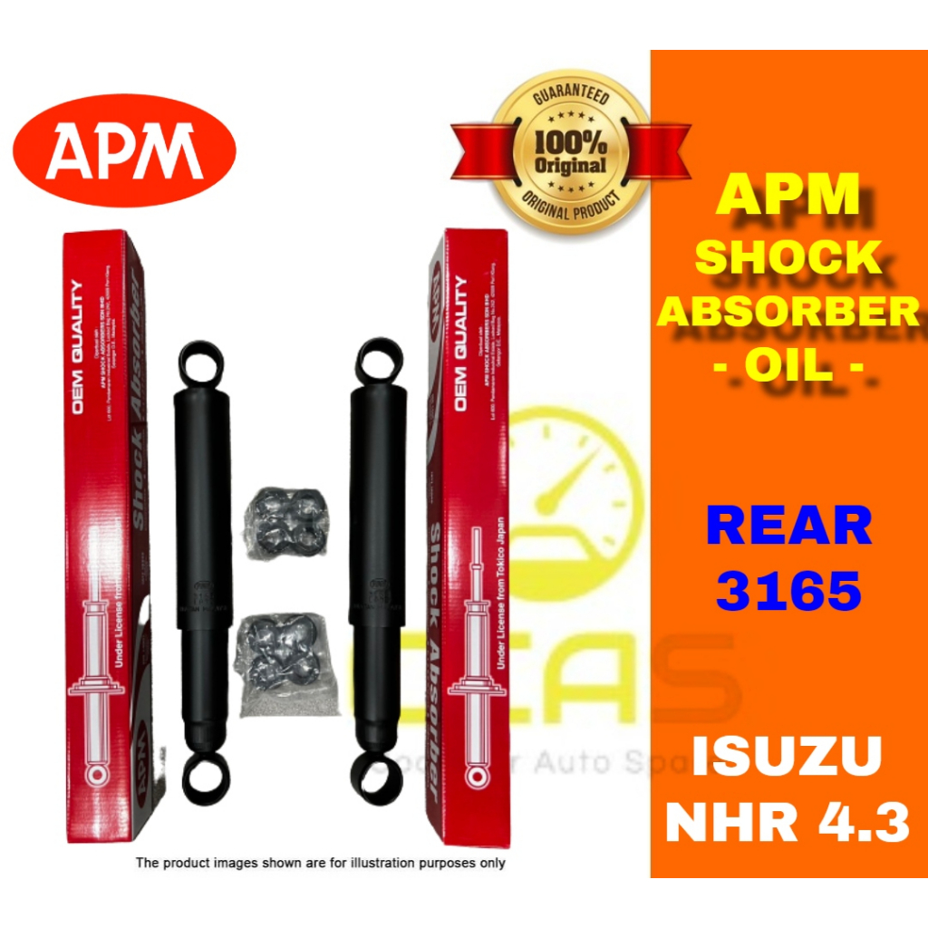 ( 100% ORIGINAL APM ) ISUZU HICOM NPR 4.3 (3 TON) REAR ABSORBER 100% ...