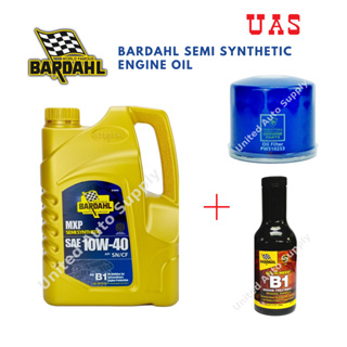 Bardahl MXP Semi Synthetic 10w40 Engine Oil SAE 10W-40 API SN/CF