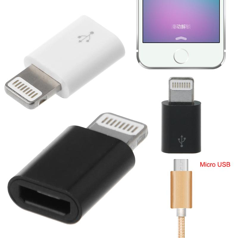Micro Usb Female To 8 Pin Male Converter Adapter Apple | Shopee Malaysia