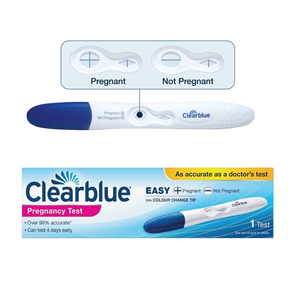 Clearblue Pregnancy Test Digital/ Easy To Read Pregnancy Test Shopee