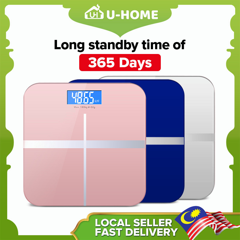 UHOME Electronic Weight Scale Digital Body Scale High Accuracy High