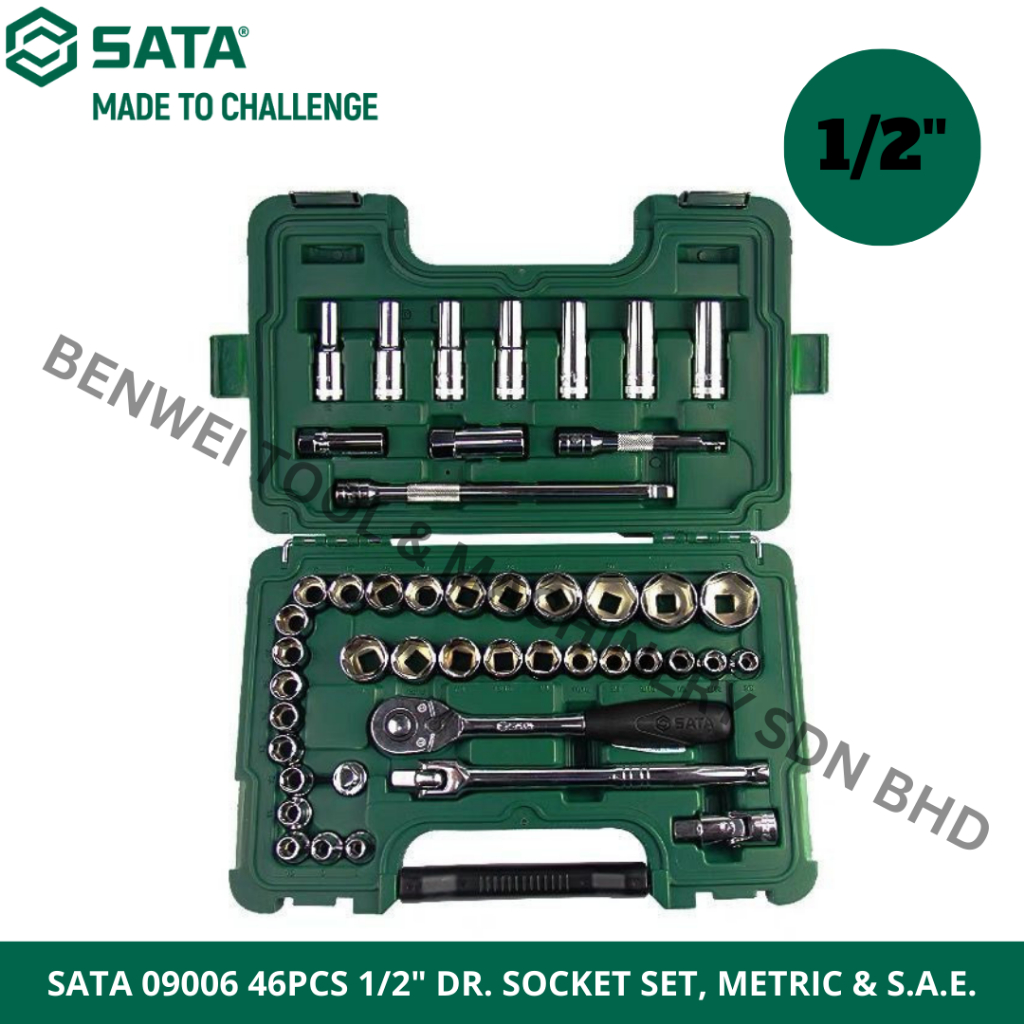 SATA 09006 46PCS 1/2