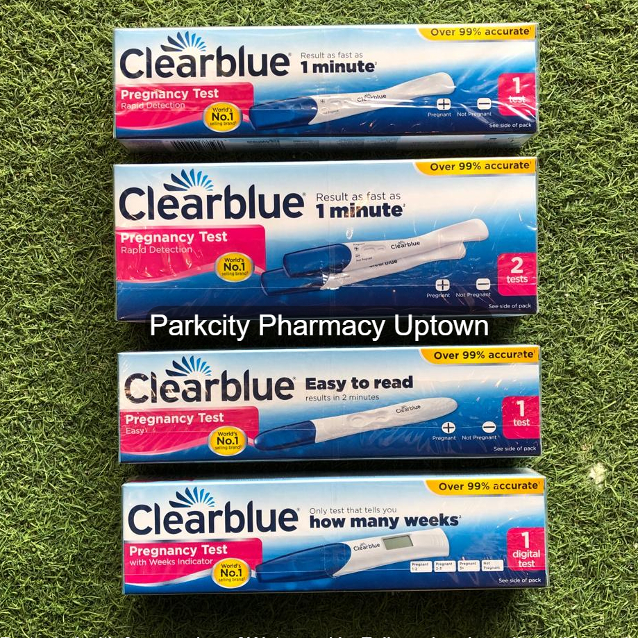 Clearblue Pregnancy Test Easy 1s/ Pregnancy Test Plus Rapid 1s or 2s