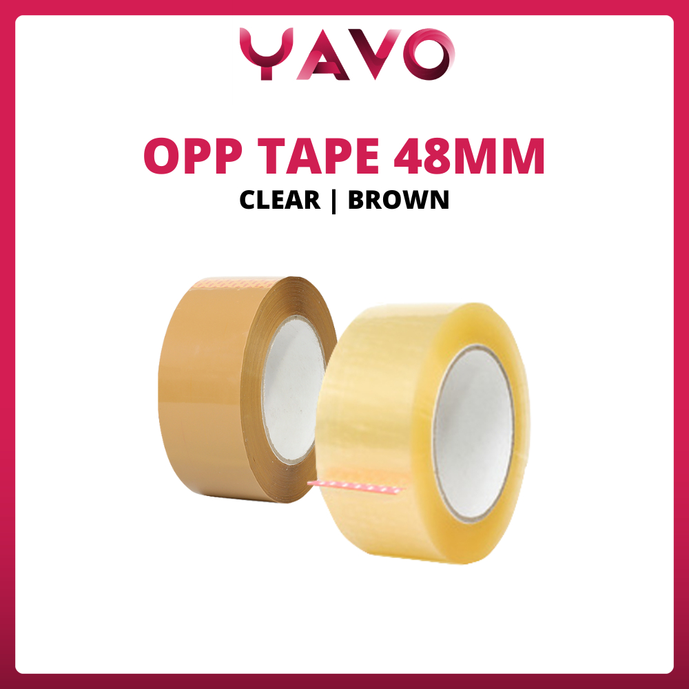 Brown / Transparent OPP Tape –