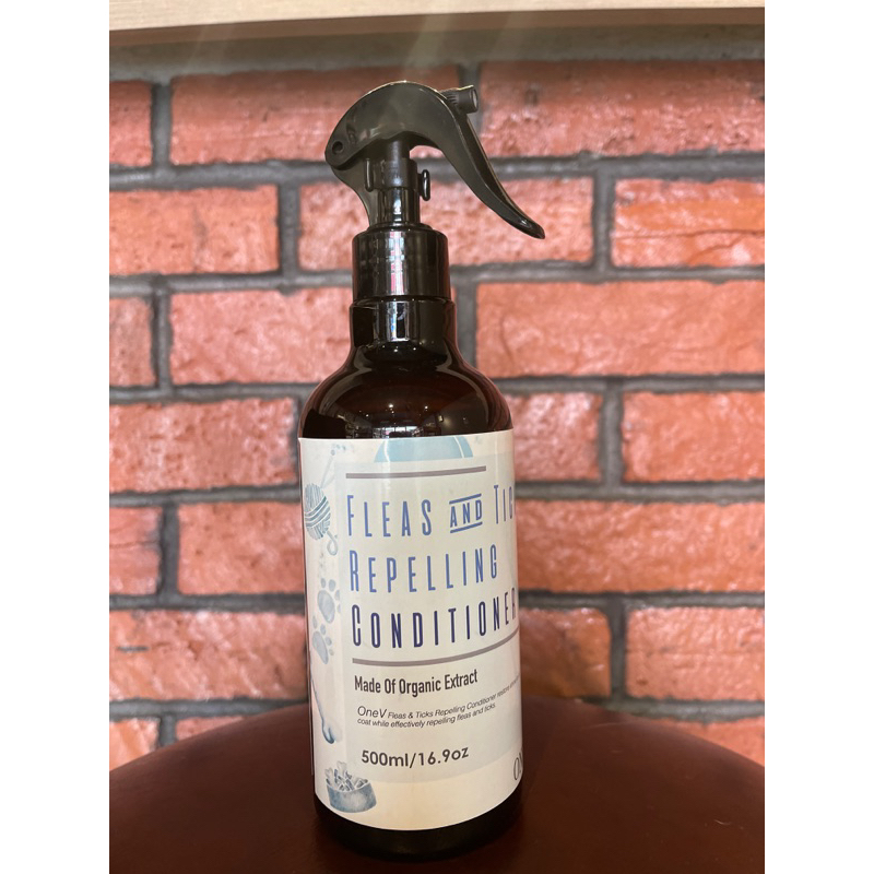 One V natural Flea Tick repelling conditioner spray on 500ml Shopee Malaysia