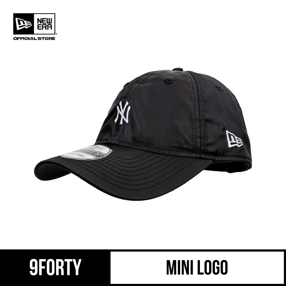 New Era 9FORTY Unstructured New York Yankees Mini Logo Black Snapback Cap Shopee Malaysia