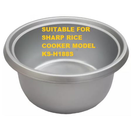 Inner Pot Inner Pan For Sharp Rice Cooker Model KS-H188S KS-H188G ...