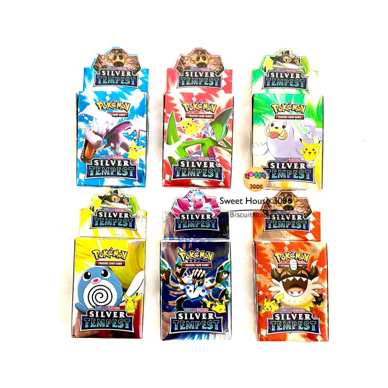 Pokemon Go Trading Cards Game Sword Shield Silver Tempest Shopee Malaysia