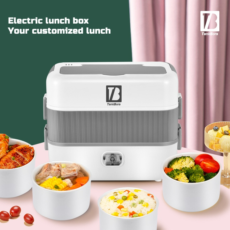 ReadyStock TankBors BestPrice Electric Lunch Box Rice Cooker heating