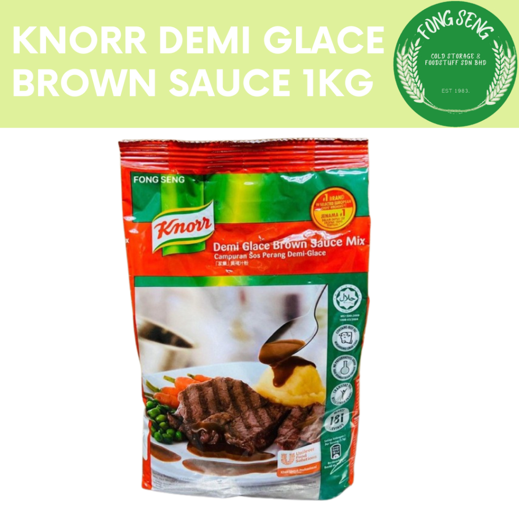 Knorr Demi Glace Brown Sauce Mix 1kg Shopee Malaysia