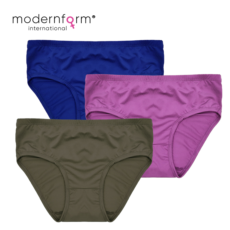Modernform 3 Pcs Of Set Free Size Mix Polyester Panties (P0394)(1022)
