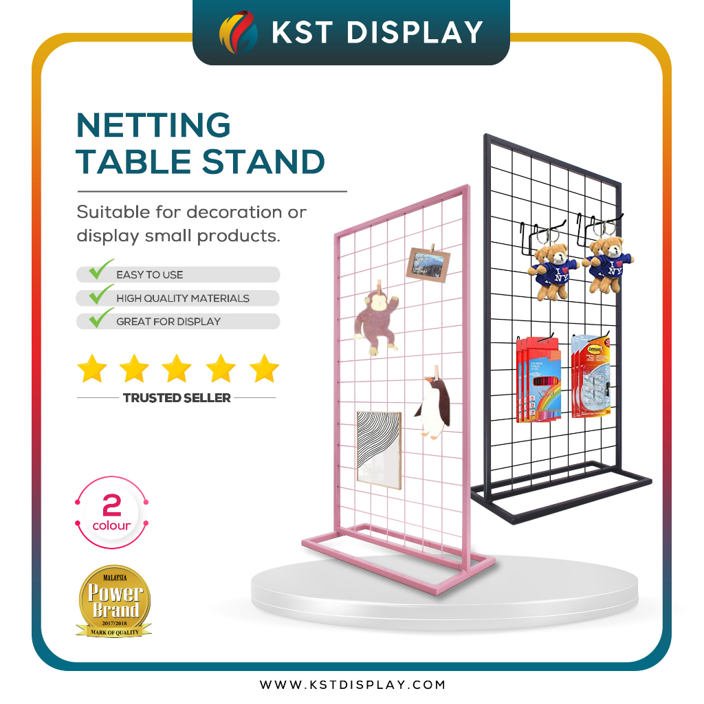 Netting Table Stand For Hanging Product Display Shopee Malaysia
