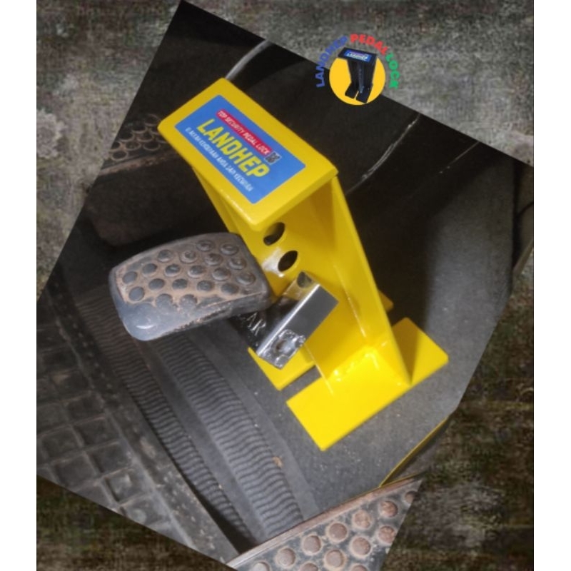 Pedal Lock Alat Kunci Keselamatan Kenderaan Kereta, Lori, MPV, Van