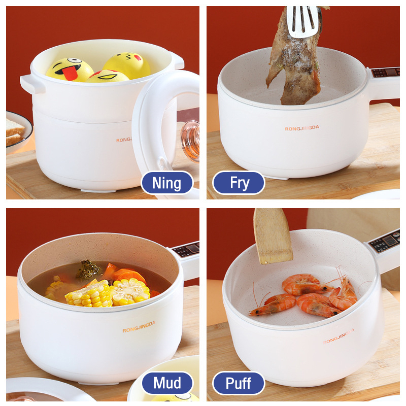 Mini Electric Cooker Multi Cooker NonStick Mini Electric Pot, Pot