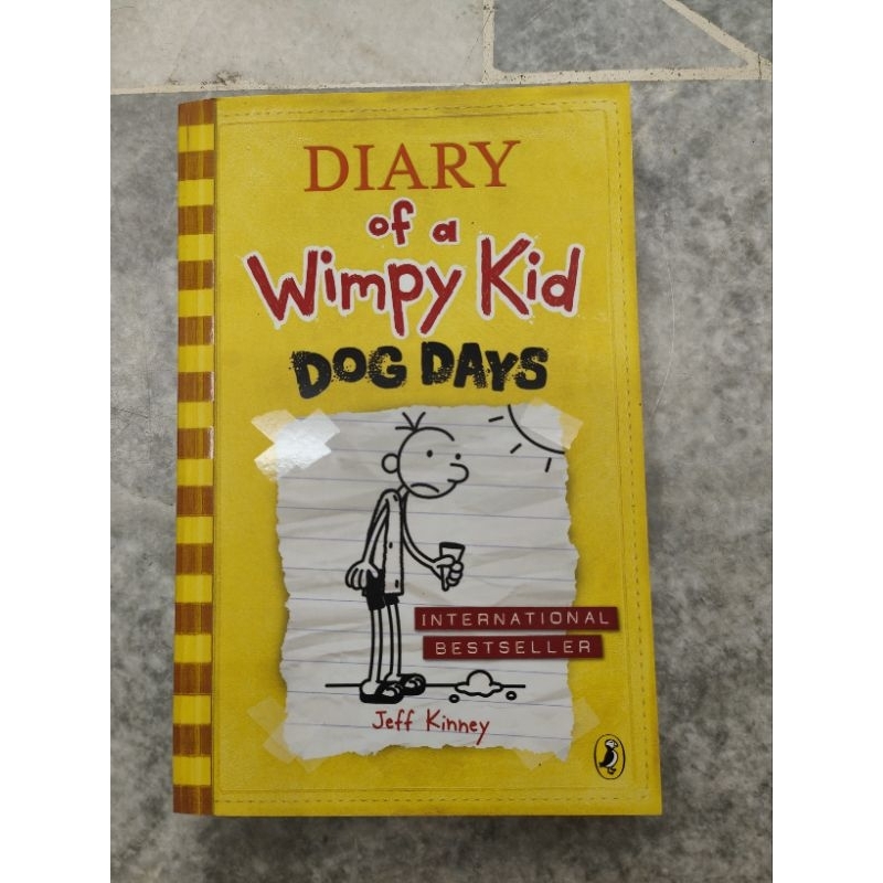 Diary of a Wimpy Kid: Dog Days| Jeff Kinney| Puffin Books | Shopee Malaysia