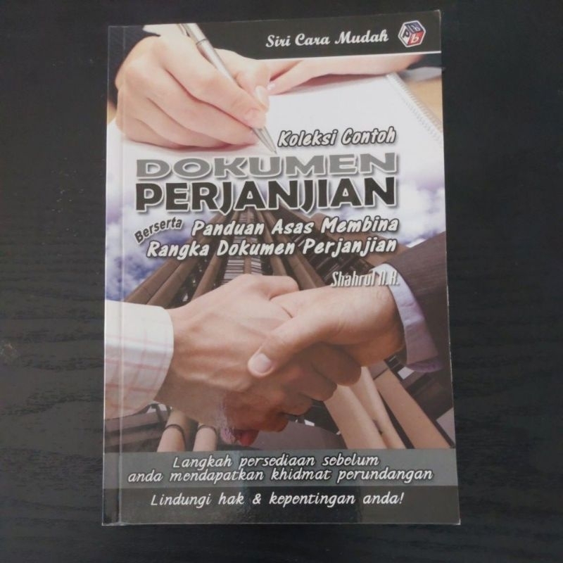 Koleksi Contoh Dokumen Perjanjian Berserta Panduan Asas Membina Rangka ...