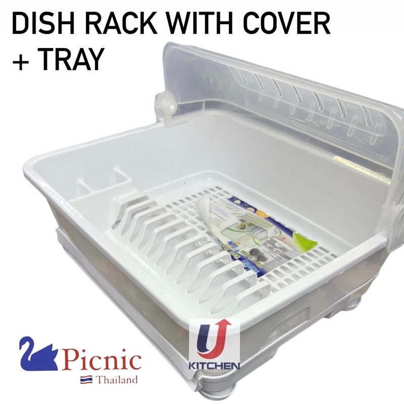 Dish drainer with cover on sale malaysia