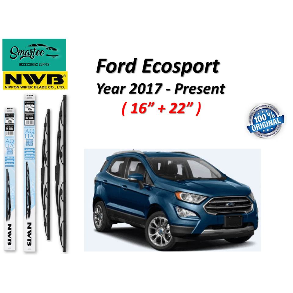 NWB Aqua Graphite Wiper Blade For Ford Ecosport ( 2017 Present