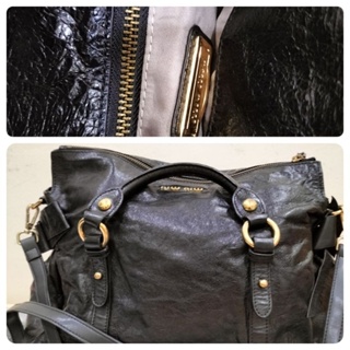 Miu Miu Classic Black Bow Bag with Long Strap Miu Miu Kuala Lumpur (KL),  Selangor, Malaysia.