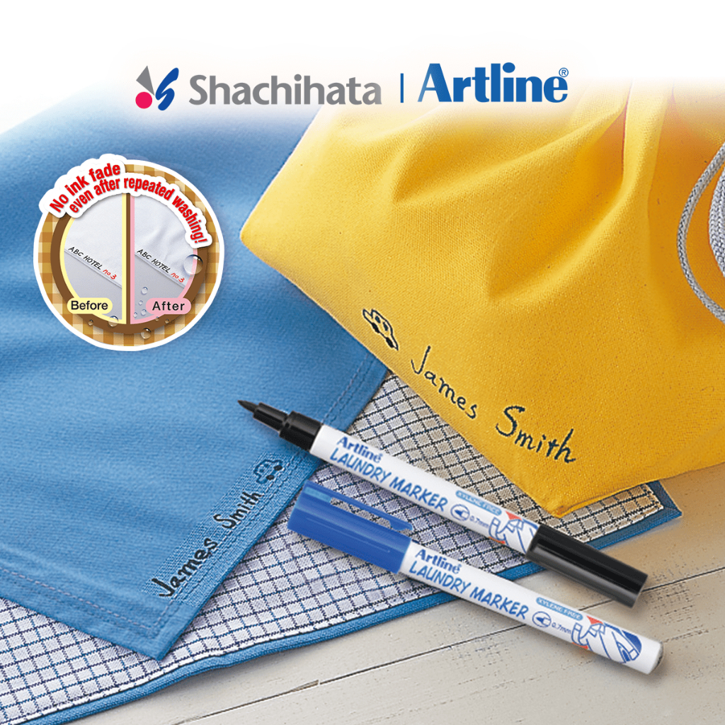 Artline Laundry Marker for Light Coloured Fabrics Shopee Malaysia