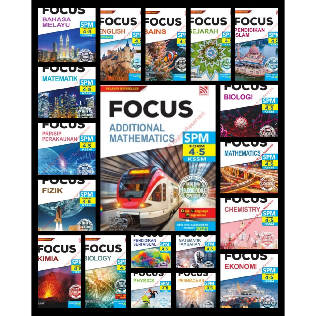 BUKU RUJUKAN FOCUS SPM 2022 | Shopee Malaysia