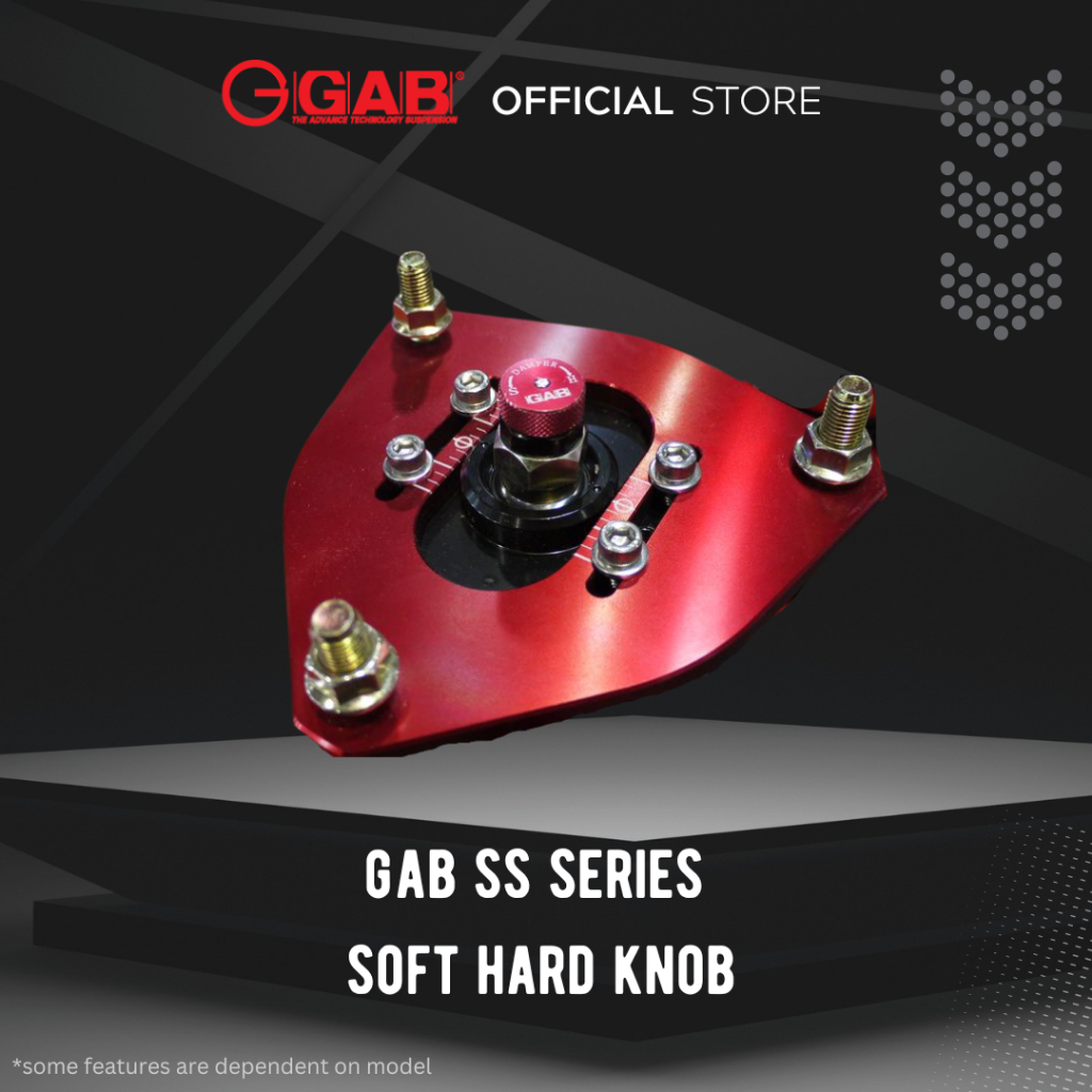 GAB SS Series SOFT HARD KNOB GAB SUSPENSION COILOVER KNOB ADJUSTABLE