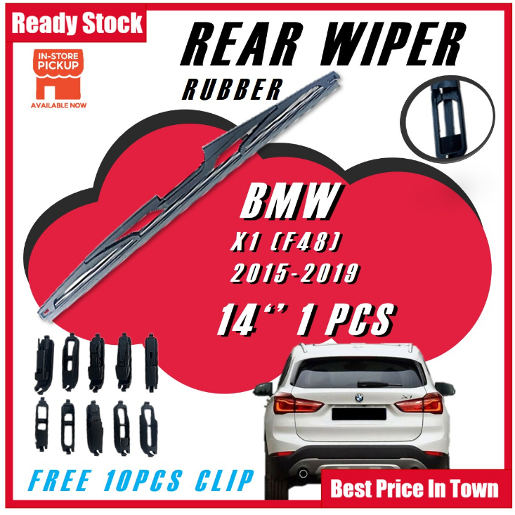 Rear Car Wiper Rubber For BMW X1 (F48) 20152019 Wiper Kereta pengelap