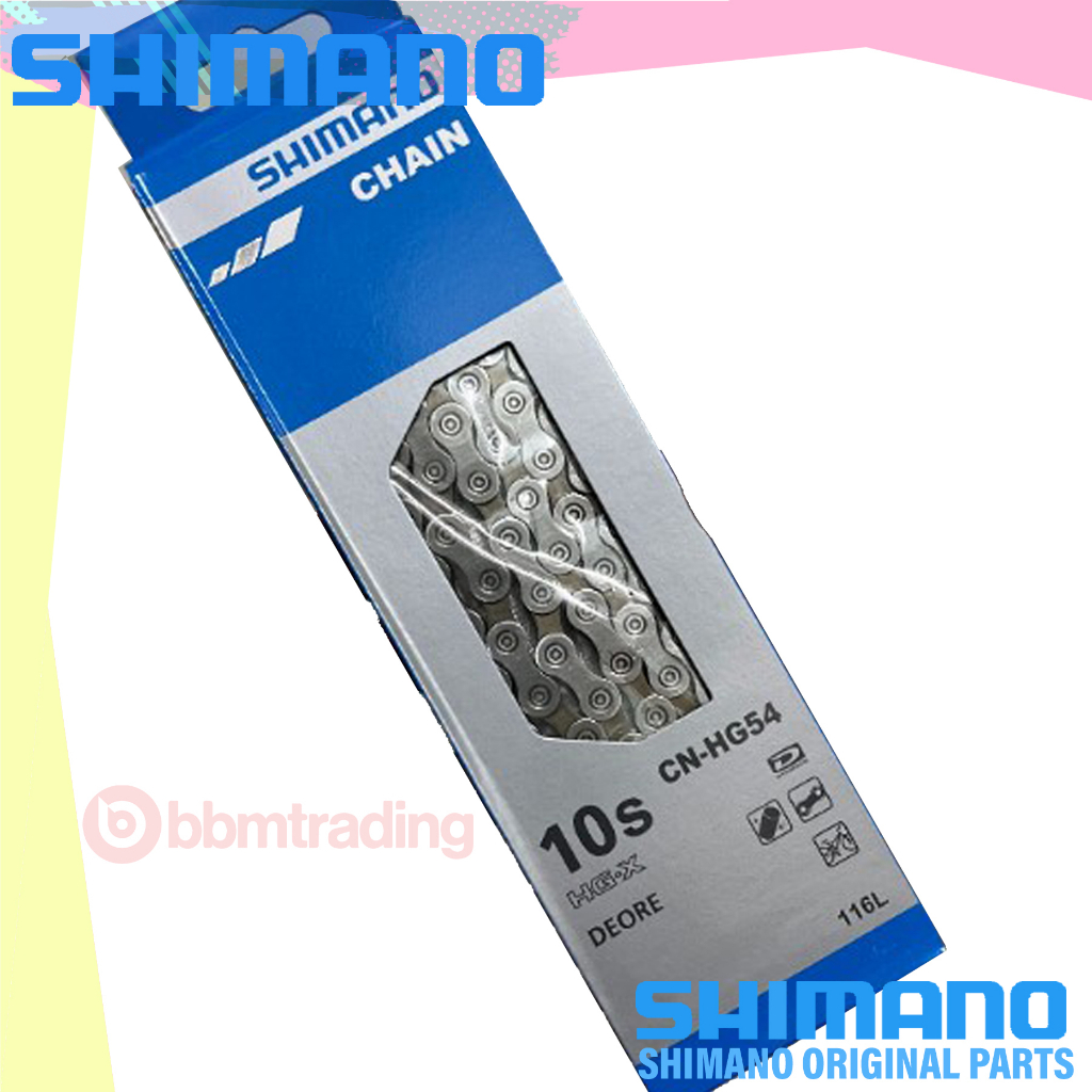 ORIGINAL Shimano CN-HG54 Deore 10-speed Chain MTB RB Folding bikes ...