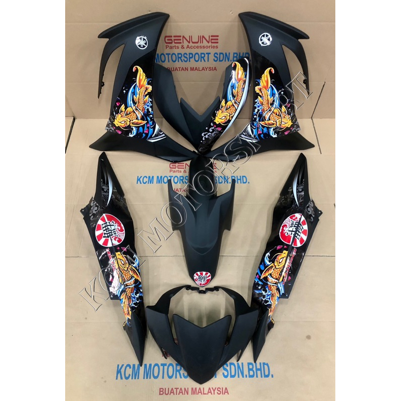 COVERSET YAMAHA 135 LC IKAN KOI V2-V8 | Shopee Malaysia