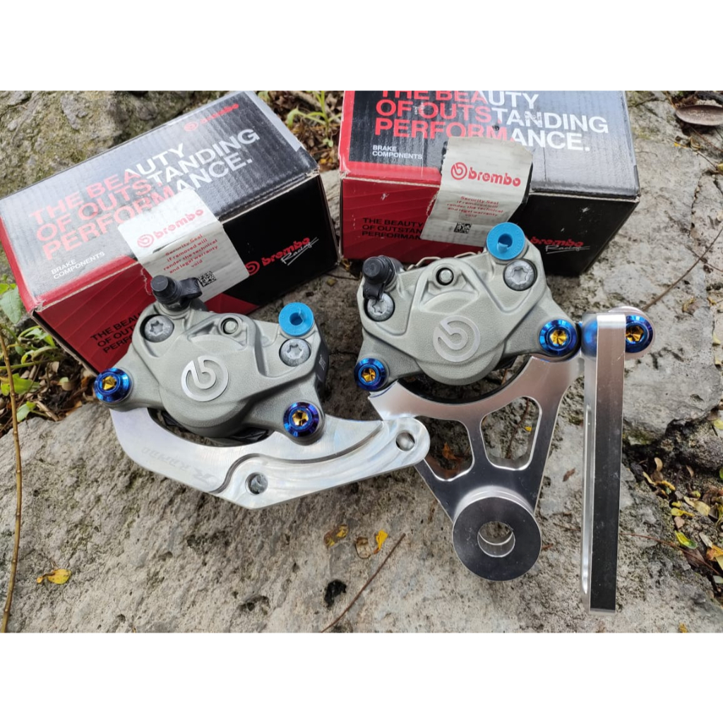 100 Original Brembo Brake Caliper P32 P34 2 Pot Universal Y15/Y16