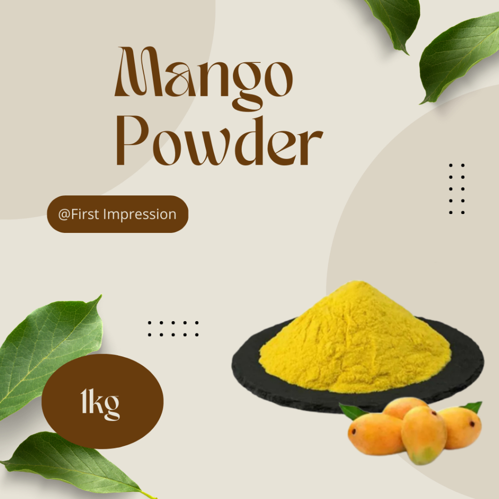 First Impression HALAL MANGO POWDER Bubble Tea Boba Ingredient (1KG