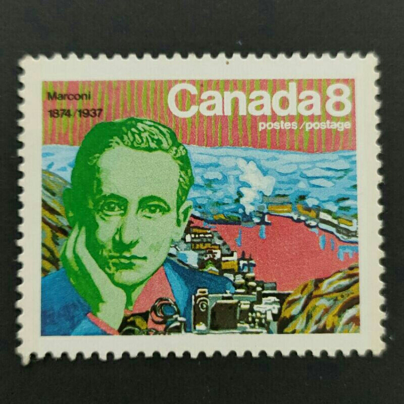 1974 Stamp Unique Used StampMarconi 18741937