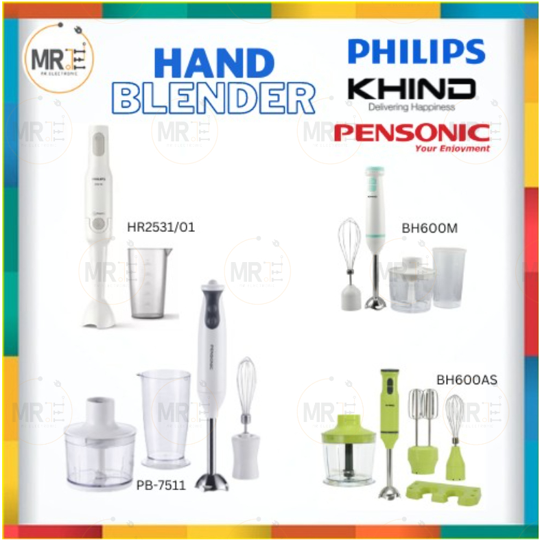 KHIND PENSONIC PHILIPS HAND BLENDER BH600M BH600AS PB7511 HR2531