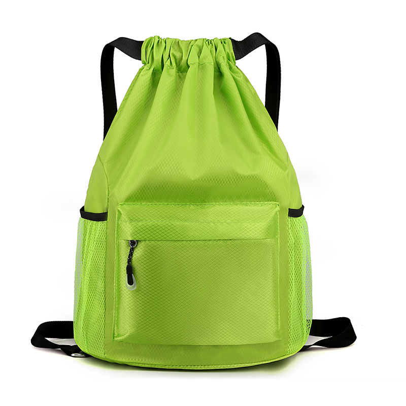 New Design Outdoor Double Shoulder Rucksack Simple Solid Color