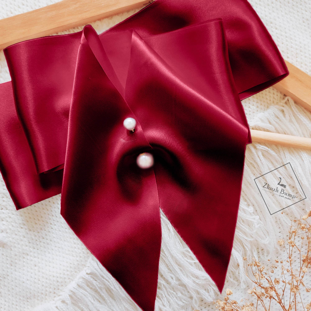 Sash 9cm Blank Sash Ribbon (Plain with NO text) | Selempang Kosong ...
