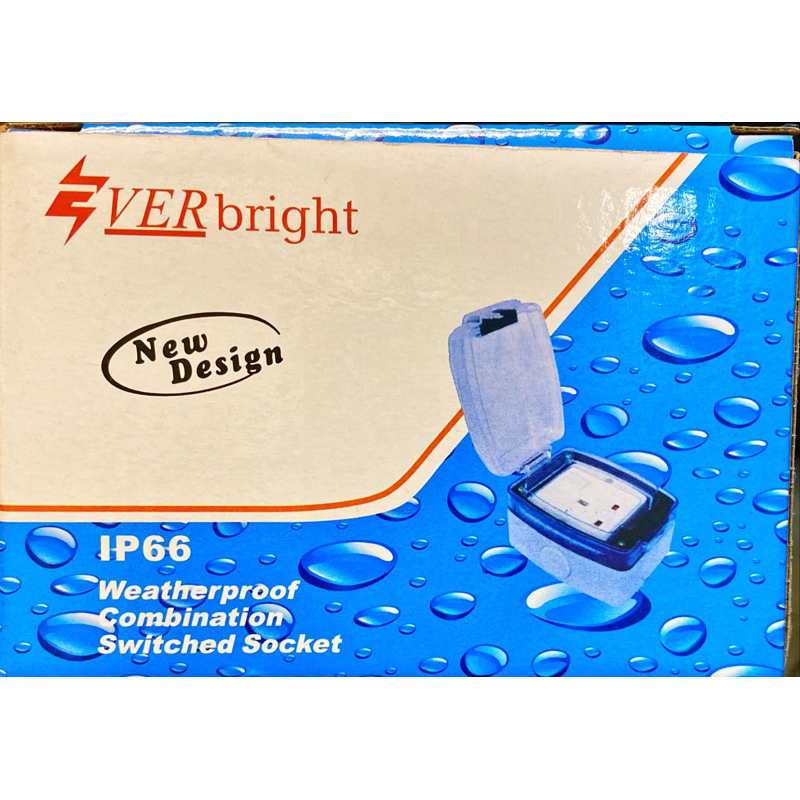 Everbright Weatherproof Switch Socket IP66 | Shopee Malaysia