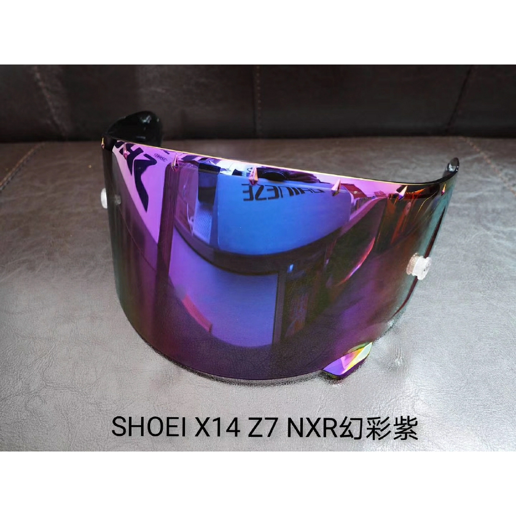 SHOEI x-14 Black 物珍し purple SP