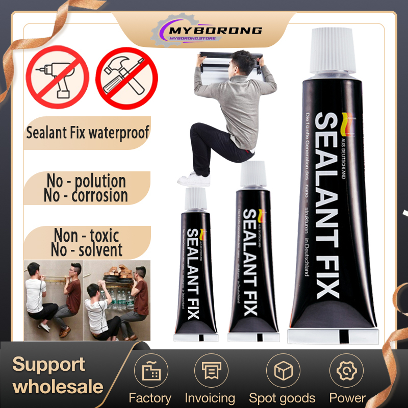 Stock Sedia】 SEALANT FIX 12/18/40G gram Silane Polimer Logam Pelekat ...
