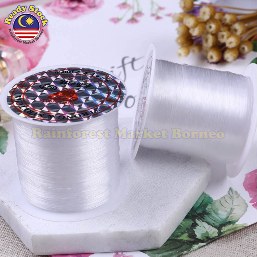 JA2253 Nylon Thread non elastic 🇲🇾 DIY Jewelry Making Supplies Beading  Craft Tali Manik Tali Tangsi String Ready Stock