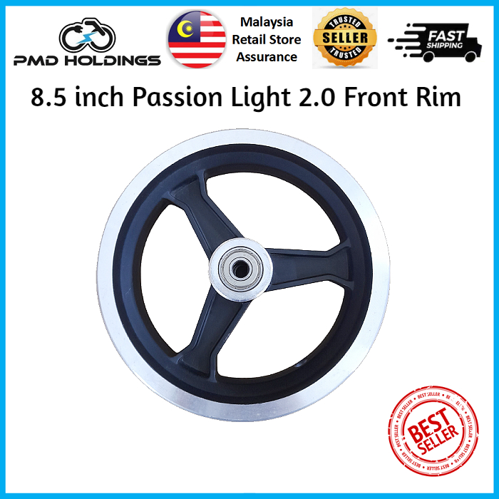 Ready Stock 8.5in Scooter Front Rim 现货 8.5寸 电动滑板车前轮圈 Stok Sedia Ada Rim ...