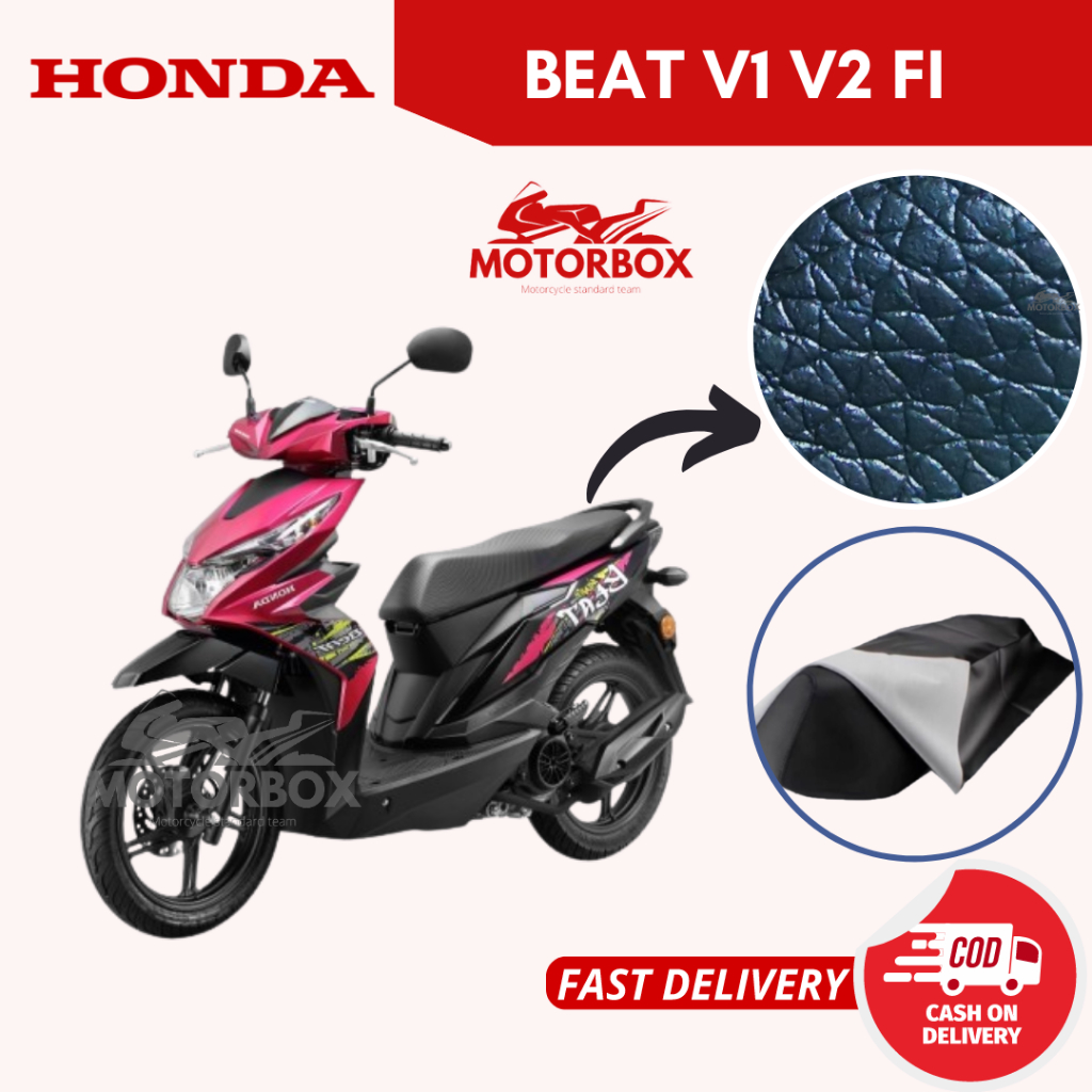 HONDA SEAT COVER BEAT V1 V2 TEMPAT DUDUK REPLACEMENT KAIN SARUNG