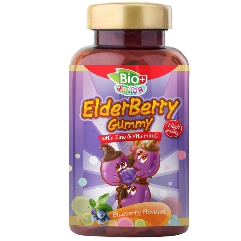BIOPLUS JUNIOR ELDERBERRY GUMMY 60S | Shopee Malaysia