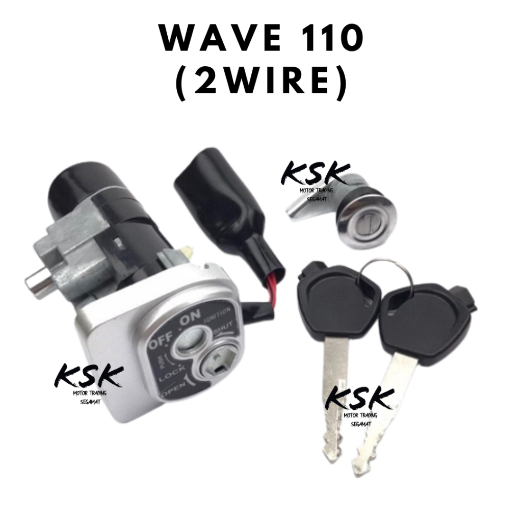 HONDA MAIN SWITCH SET KUNCI SUIS MOTOR EX5 DREAM NEW DASH WAVE 100 100R ...