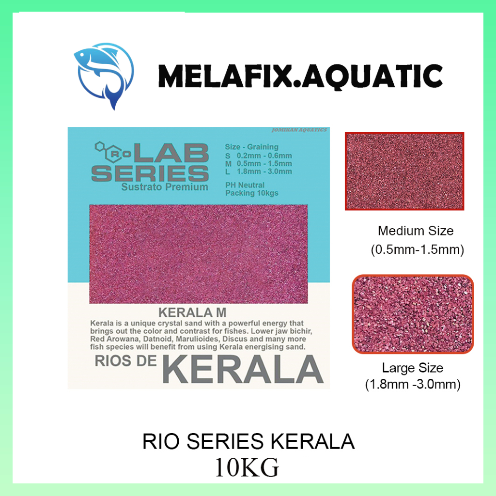 ORI💯Rio Kerala /Kerela Red Sand Fine/Aquarium Red Sand/Pasir Kerala ...