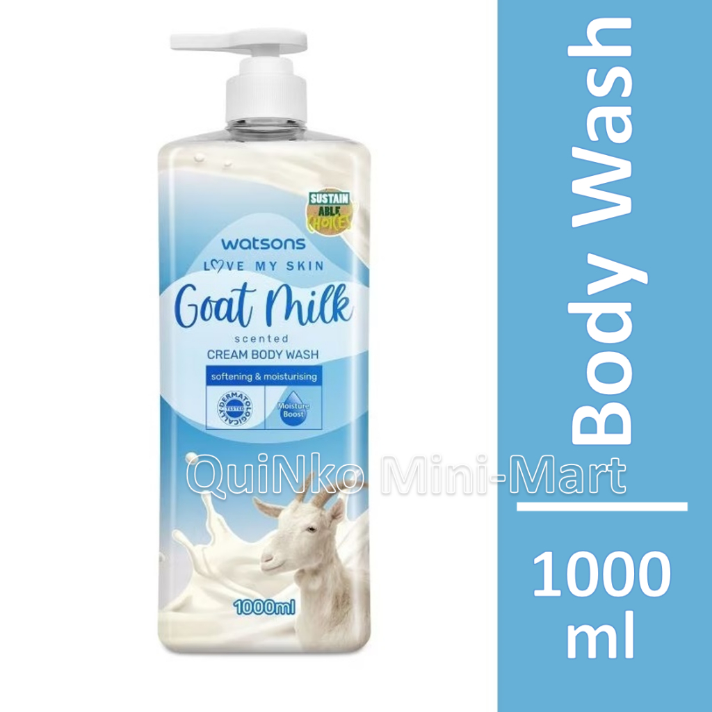 PROMO WATSONS Goat Milk Cream Body Wash 1000ml Shopee Malaysia
