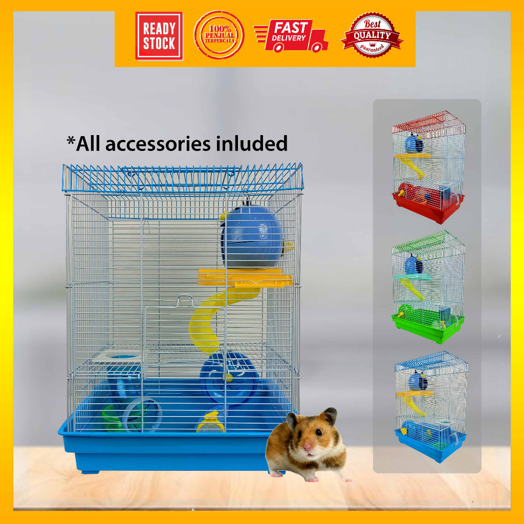 Hamster cage shopee best sale