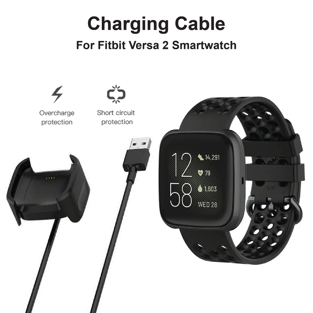 Fitbit versa 2 charging cable hot sale