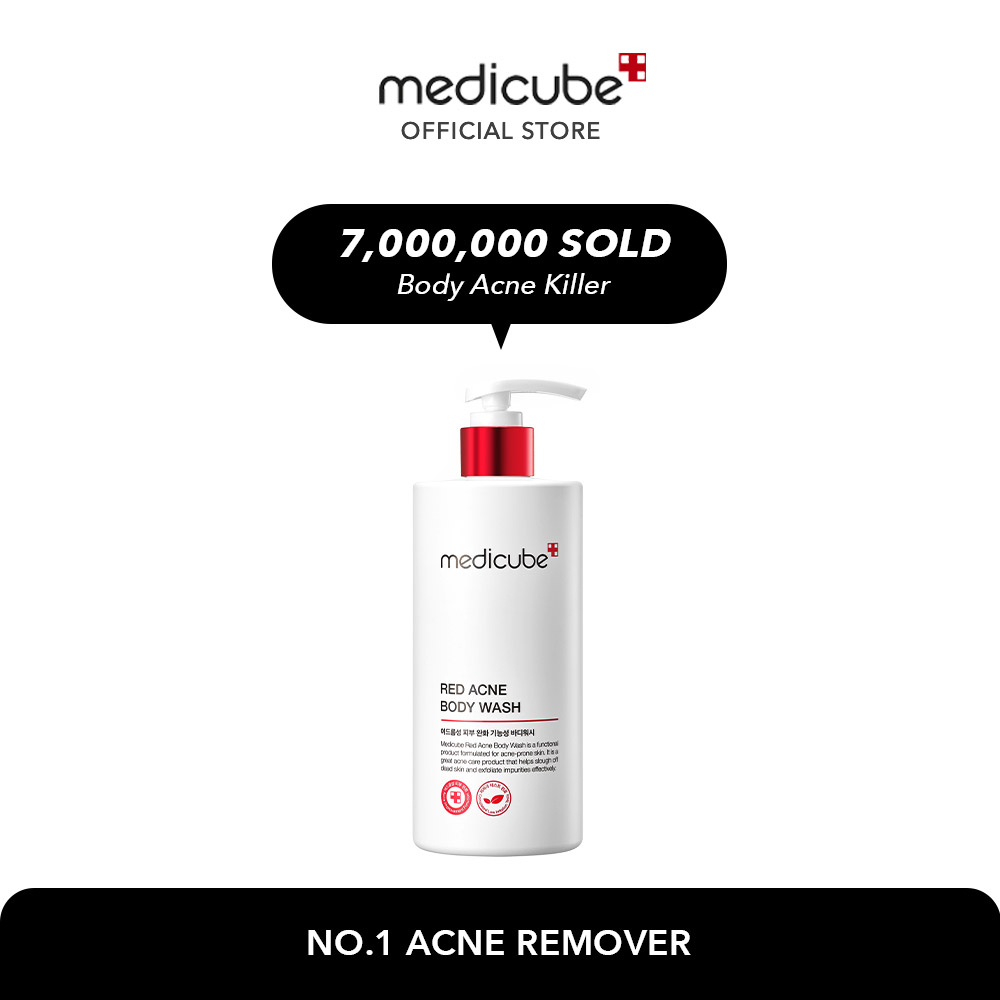 Medicube Red Acne Body Wash 400g Bacne Salicylic Acid Niacinamide Acne Treatment