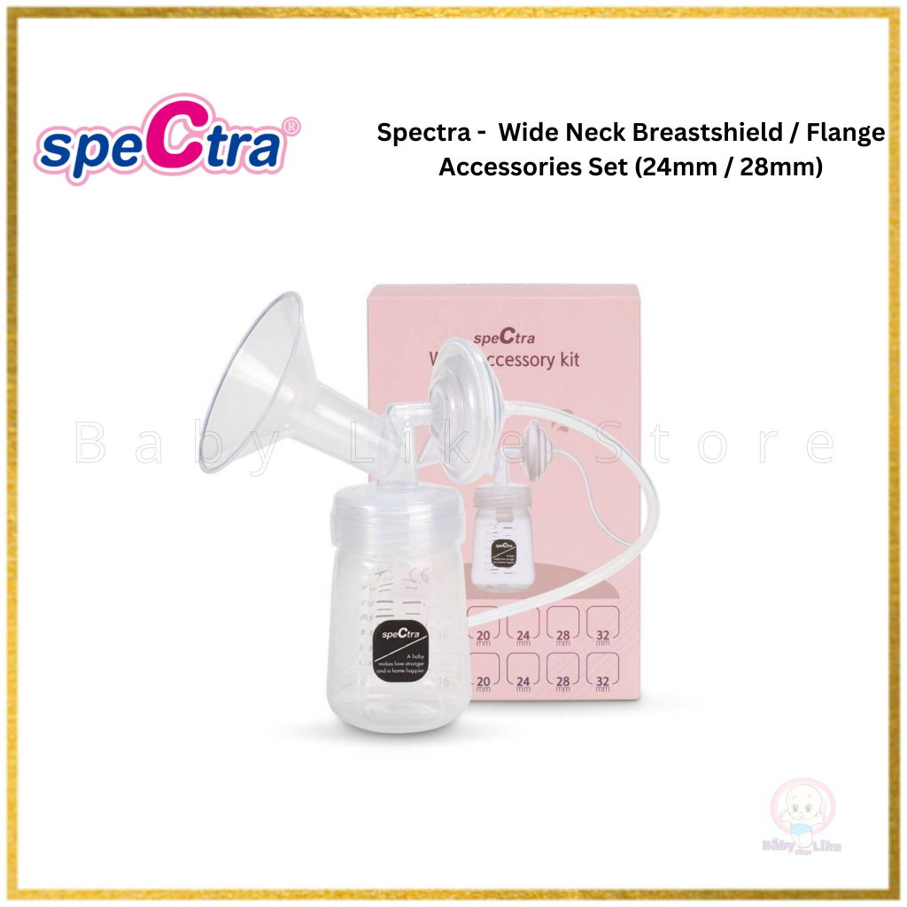 Spectra - Wide Neck Breastshield / Flange Accessories Set (24mm / 28mm ...